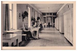 Budapest V. Az Angolkisasszonyok Sancta Maria Nevelőintézete - képeslap füzet 20 db lappal, belsők, ...