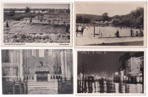 18 db RÉGI történelmi magyar város képeslap / 18 pre-1945 historical Hungarian town-view postcards