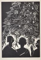 7 db fametszet, jelzéssel és jelzés nélkül, vegyes méretben és állapotban