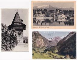 45 db RÉGI osztrák város képeslap / 45 pre-1945 Austrian town-view postcards