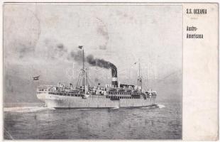 1912 Austro-Americana SS Oceania (r)