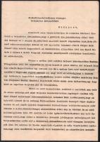 1944, 1949 Bp. Rákosszentmihály, karambolos Opel Kadett eladásához beadott kérelem + bizonyítvány sofőr igazolványhoz