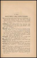 Pólya Béla: A vízügyi igazgatás kézikönyve. Bp., 1890, Wilckens F. C. és Fia, 4+103+5 p. Átkötött ki...