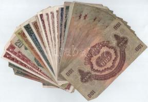 1920. 50f + 1930-1946. 20P-100.000BP (25db) T:II-III-