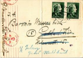 1944 Sebeskellemes, Sebes-Kellemesi-Rétek, Sarisské Lúky; kastély / castle (fa)