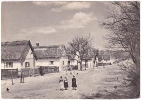 Vértesboglár (Schildgebirge), Fő utca. Aus Deutschen in aller Welt 1959 (EK)