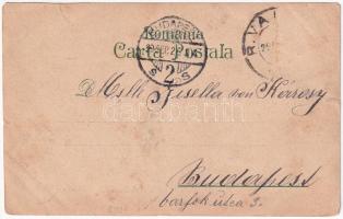 1899 Ramnicu Valcea, Episcopia, Cetatuia, Podu peste Oltu, Casarma. Editura Librariei O. Thüringer /...