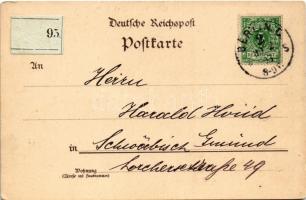 1893 (Vorläufer!!!) Berlin, Polytechnische Hochschule, Criminalgerichst-Gebäude / technical universi...