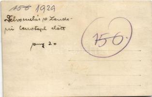 1929 London, Whitehall, Cenotaph war memorial. photo