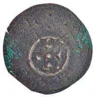 1141-1162. Denar Ag "II. Géza" (0,19g) T:1- patina Hungary 1141-1162. Denar Ag "Geza ...