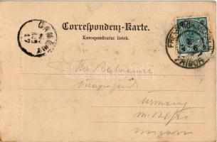 1901 Hukvaldy, Hochwald bei Freiberg; Fürsterzbischöfl. Kapelle / chapel in winter. Verlag v. E. Kul...