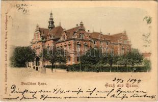 1899 Brno, Brünn; Deutsches Haus / German House (EK)
