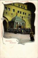 1901 Moscow, Moscou; La porte d'Iversky / Iberian Gate and chapel. Art Nouveau (EB)