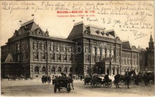 1902 Moscow, Moscou; Hotel de Ville / town hall (EB)