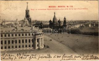 1902 Moscow, Moscou; Vue prise de la tour dIvan-Velikoy (tear)