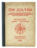 1921 Bp. VIII., Őri Zoltán Reszelő és Csavarhúzó Nagykereskedés árjegyzéke, 48p
