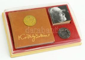 Kodály Zoltán (1882-1967). Vál.: Zoltai Dénes. Bp., 1982, Kossuth. Kiadói műbőr és kartonált kötés, ...