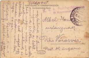 1917 Unsere 30,5 cm Mörser-Motorbatterie / Mortaio a motore da 30,5 cm / WWI Austro-Hungarian K.u.K....