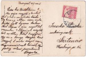 1917 Fashion lady. B.K.W.I. 3142-1. s: Mela Koehler (EK)