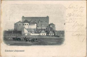 1900 Zólyom, Zvolen; vár / castle (r)