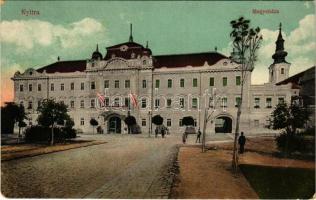 1916 Nyitra, Nitra; Megyeháza / county hall (kopott sarok / worn corner)