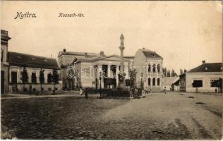 Nyitra, Nitra; Kossuth tér, Színház / square, theatre (Rb)