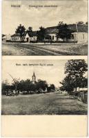 1930 Mocsa, Községháza, Római katolikus templom, Győri utca