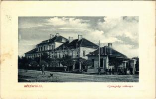 1910 Békéscsaba, Gyalogsági laktanya, katonák. W.L. Bp. 4028. (EB)