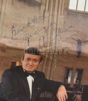 Cziffra György (1921-1994) Magyar Örökség díjas és Liszt Ferenc-díjas zongoraművészt ábrázoló EMI pl...