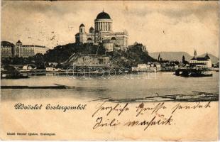 1901 Esztergom, Bazilika. Stromf Ignác (EK)