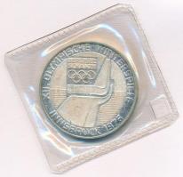 Ausztria 1976. 100Sch Ag "Innsbruck - XII. téli olimpia / Lesikló sánc" (2x) T:1,1 (eredet...