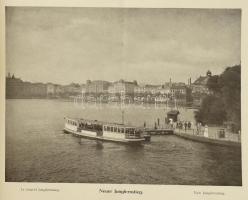 cca 1900-1910 Hamburg, szecessziós album 24 db fekete-fehér képpel. Frankfurt a. M., Gerhard Blümlei...