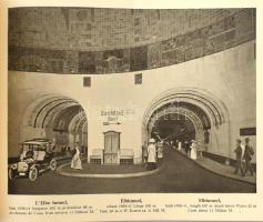 cca 1900-1910 Hamburg, szecessziós album 24 db fekete-fehér képpel. Frankfurt a. M., Gerhard Blümlei...