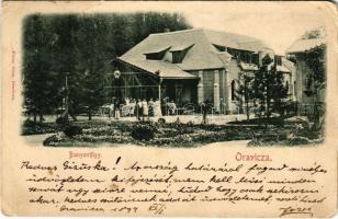 1899 (Vorläufer) Oravica, Oravita; Bányavölgy. Franz Grau kiadása / villa (EK)