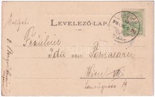 1906 Sasvár, Mária Sasvár, Maria-Schlossberg, Sastín (Sasvár-Morvaőr, Sastín-Stráze); Piactér, Kálvá...