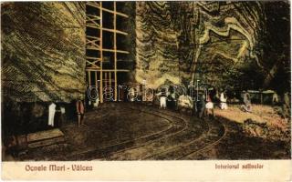 1928 Ocnele Mari (Valcea), Interiorul salinelor / salt mine interior (Rb)