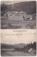 1912 Trencsénmakó, Makov; Kapásirtvány, "Pindula" magyar-morva határ / general view, Hungarian-Czech border (kis szakadás / small tear)