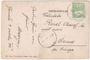 1912 Trencsénmakó, Makov; Kapásirtvány, "Pindula" magyar-morva határ / general view, Hunga...