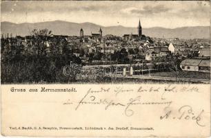 1904 Nagyszeben, Hermannstadt, Sibiu; G.A. Seraphin (EK)