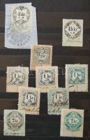 1854-2004 90 db illetékbélyeg kis berakóban