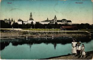 1911 Arad, Maros part / Mures riverside (EK)