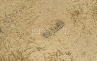 WMF szecessziós alpakka kínáló: jelzett 7x7x9 cm