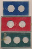 "Tanácsköztársaság" párhoz való eredeti piros "MNB" plasztik tok + "Szabads...