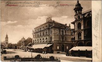 1906 Nagyvárad, Oradea; Bémer tér, The Gresham / square (EK)