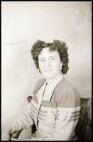 EFA kisfilm rendező papírtok, háború előtti, benne 1950-ben készült negatívokkal