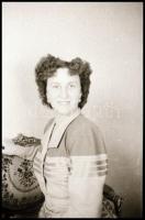 EFA kisfilm rendező papírtok, háború előtti, benne 1950-ben készült negatívokkal