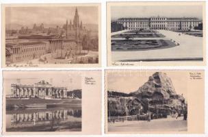 Wien, Vienna, Bécs; 8 pre-1945 postcards + 10 Schönbrunn postcards