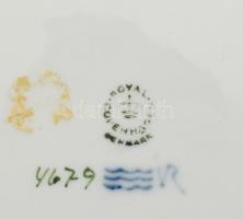 Royal Copenhagen porcelán tál, levonóképes, jelzett, hibátlan, d: 20 cm