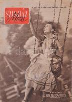 1956 Törőcsík Mari (1935-2021) színésznő aláírása a Színház és Mozi számának (1956 feb. 3. IX. évf. 5. sz.) címlapján, benne a frissen bemutatott Körhinta c. filmről szóló cikkel.