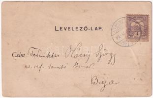 1901 Torontálvásárhely, Develák, Debelják, Debeljaca; Községi bérház, Mandukits Szilárd kereskedése,...